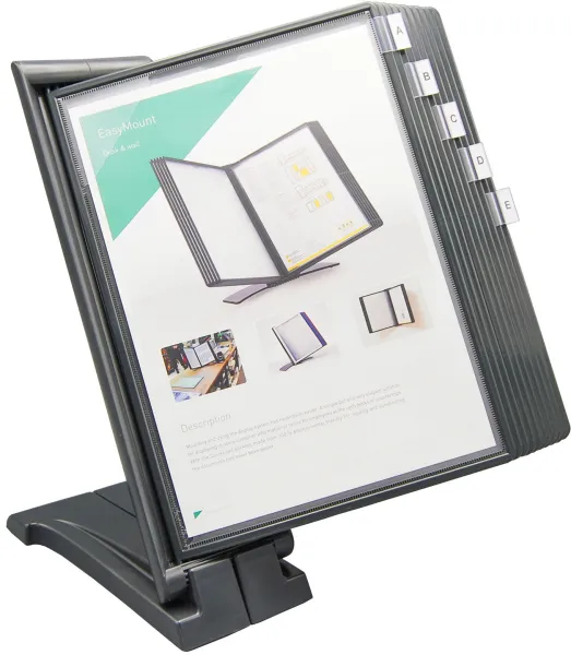 Q-connect Quickfind Registrierungssystem anthrazitgrau